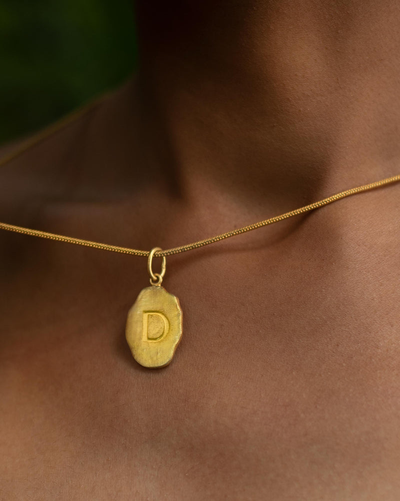 Alphabet D Pendant