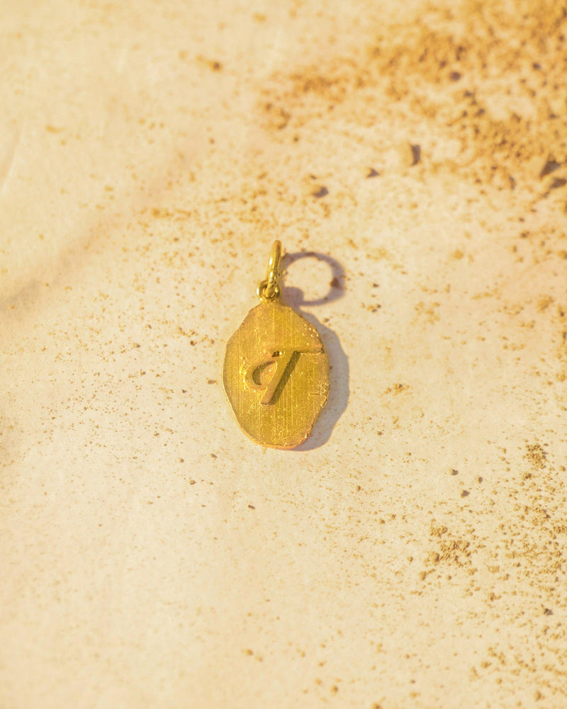 Alphabet V Pendant