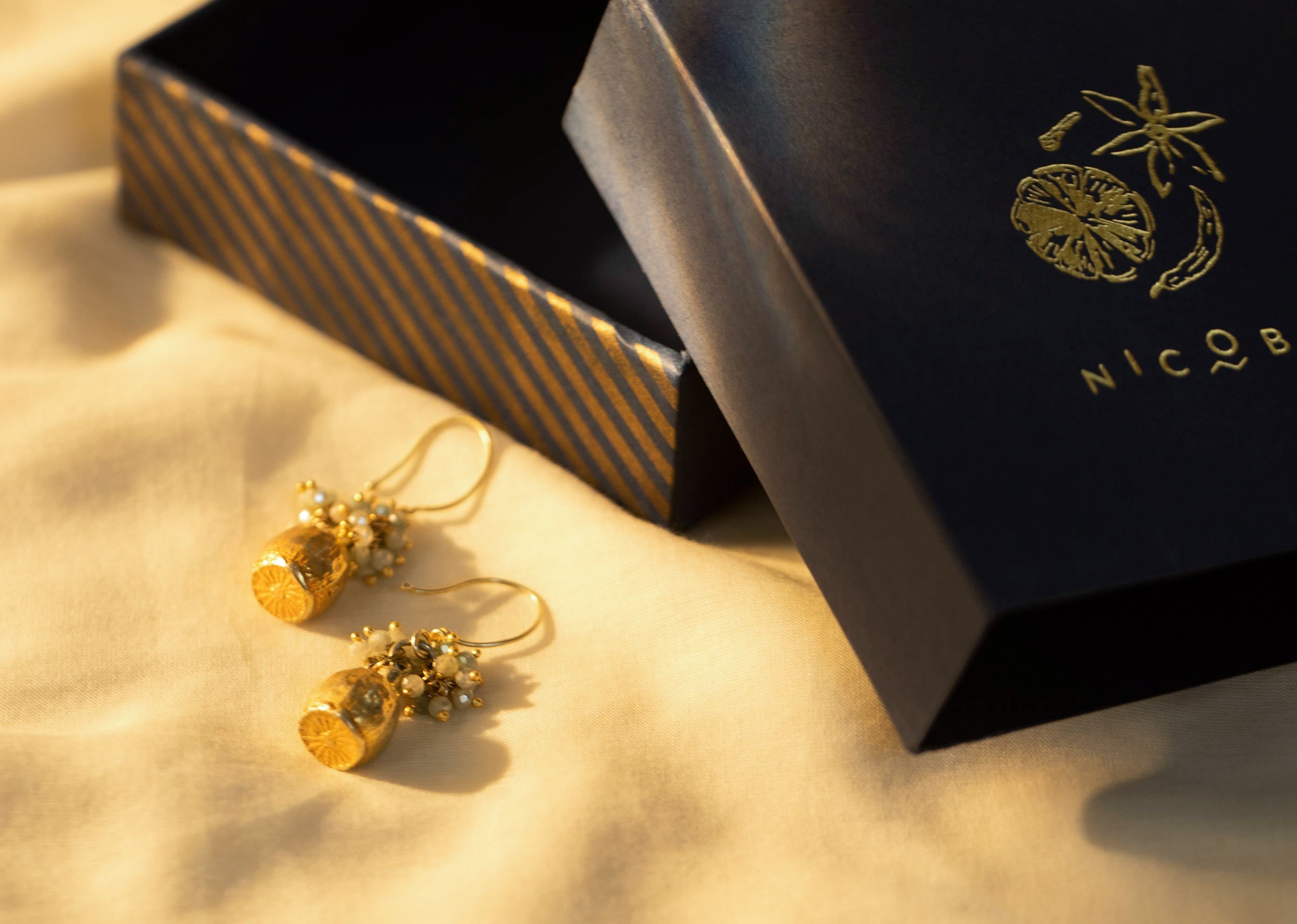 Himalayan Poppy Drops Earrings