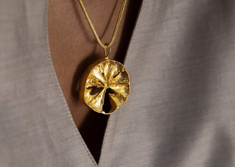 Lemon slice charm