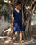 A-line Dress - Indigo