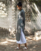 Basic Long Kurta - Charcoal