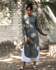 Basic Long Kurta - Charcoal