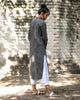 Basic Long Kurta - Charcoal
