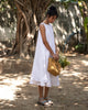 Double Layer Dress - White