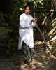Lazy Sunday Tunic - White