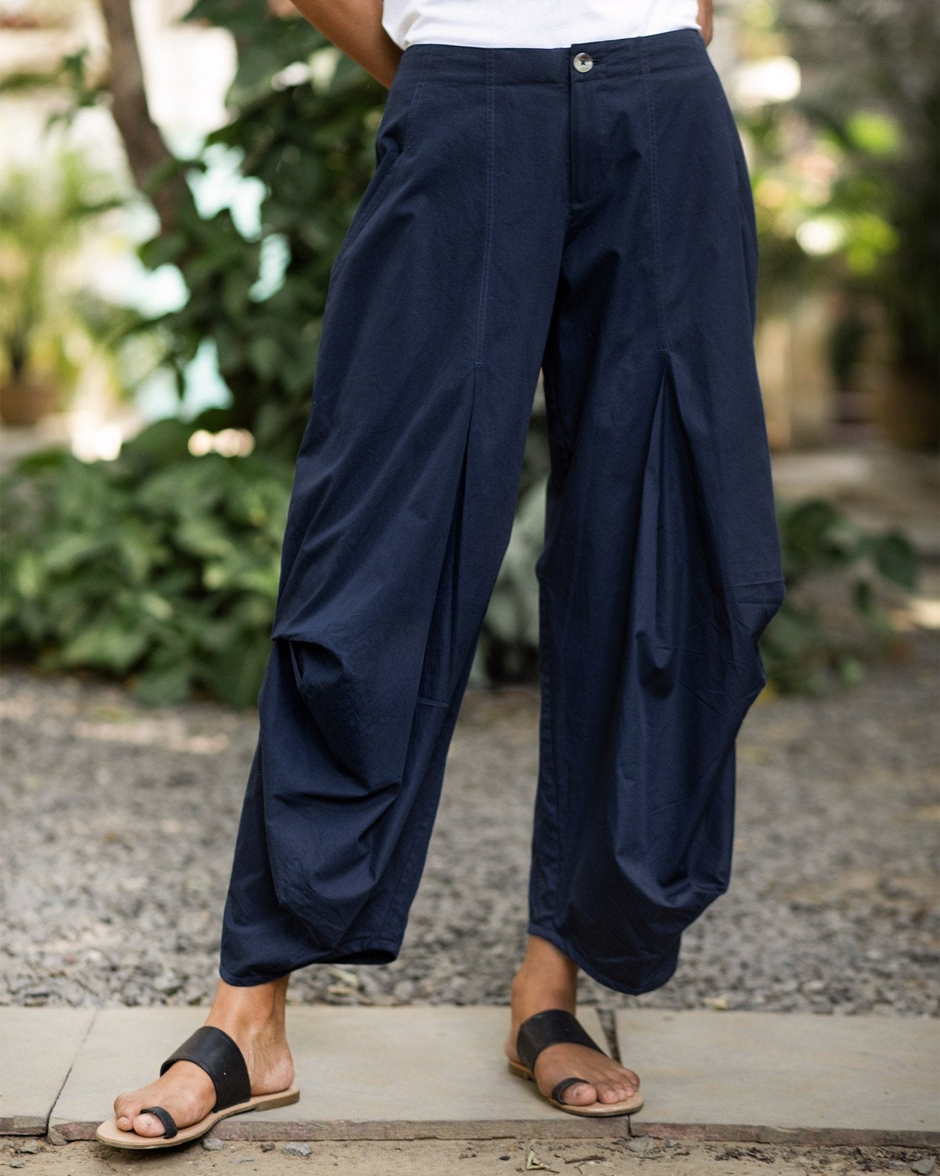 Jinan Trousers - Indigo