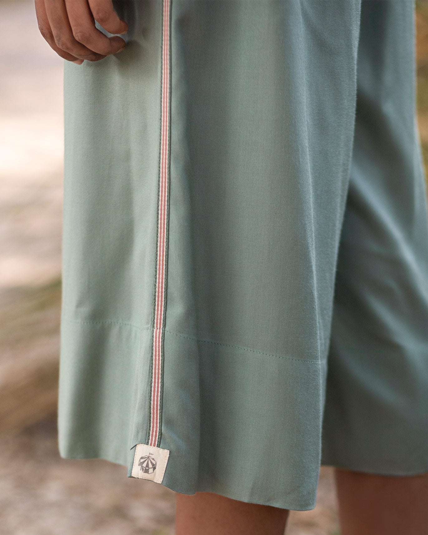 Kasumi Cropped Trousers - Olive