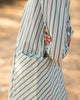 Compass Stripe Dress - Olive