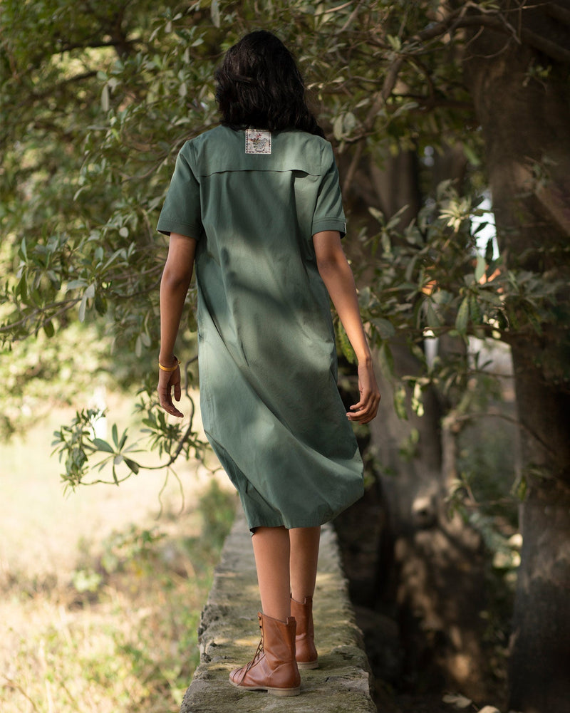 Bush Dress - Olive