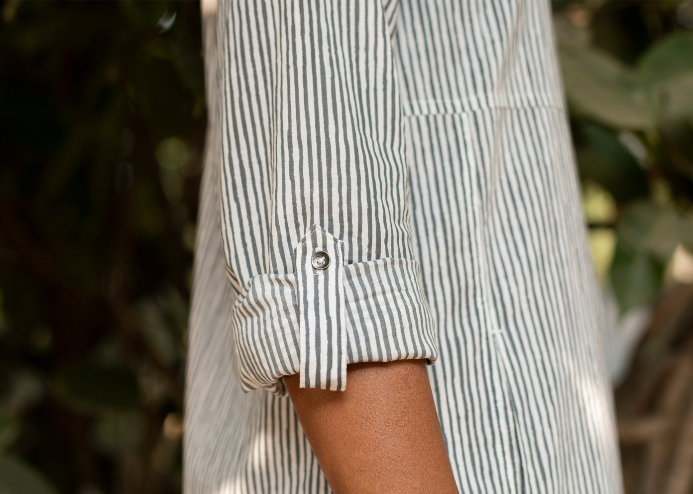 Pristine Long Stripe Dress