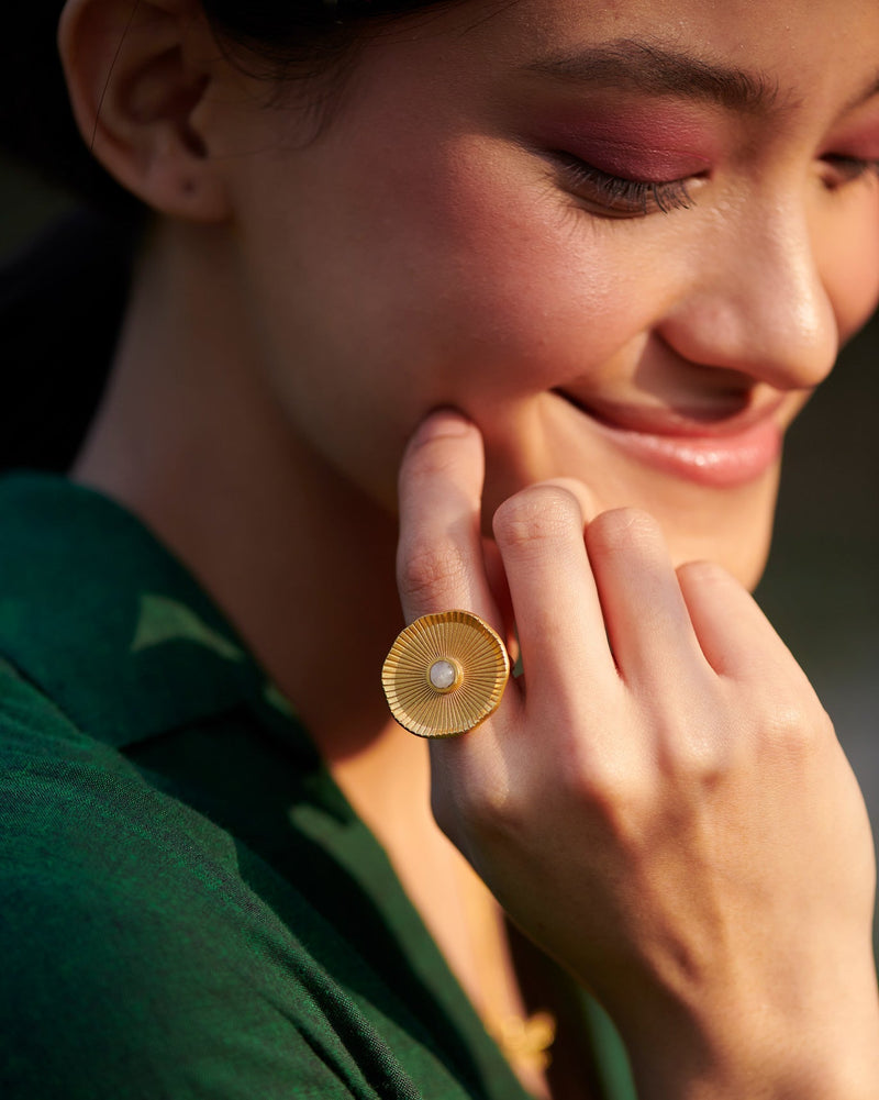 Kamal Patta Ring