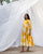 Flare Dress - Ochre