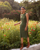 Jersey Dress - Olive