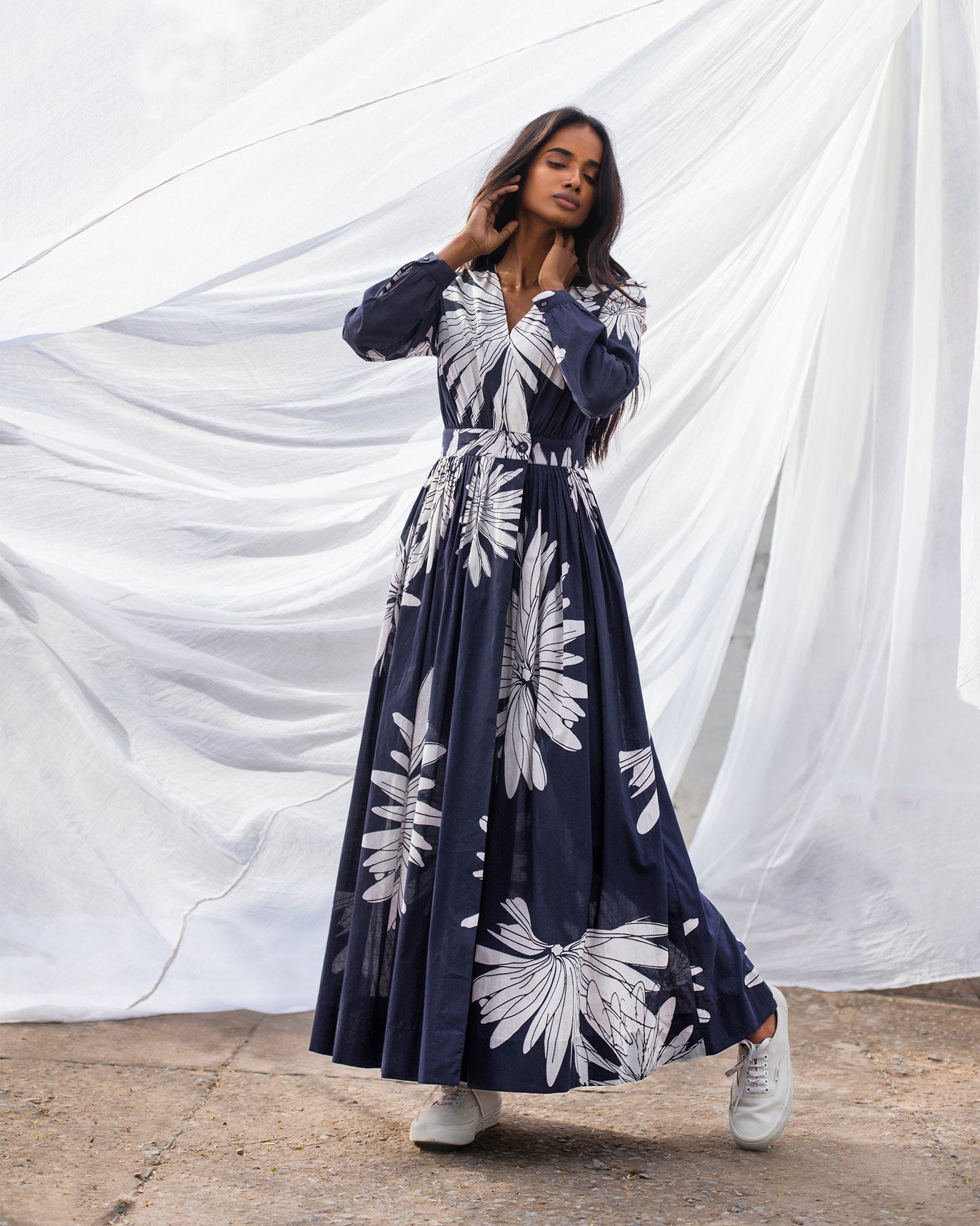 Nico Dress - Navy