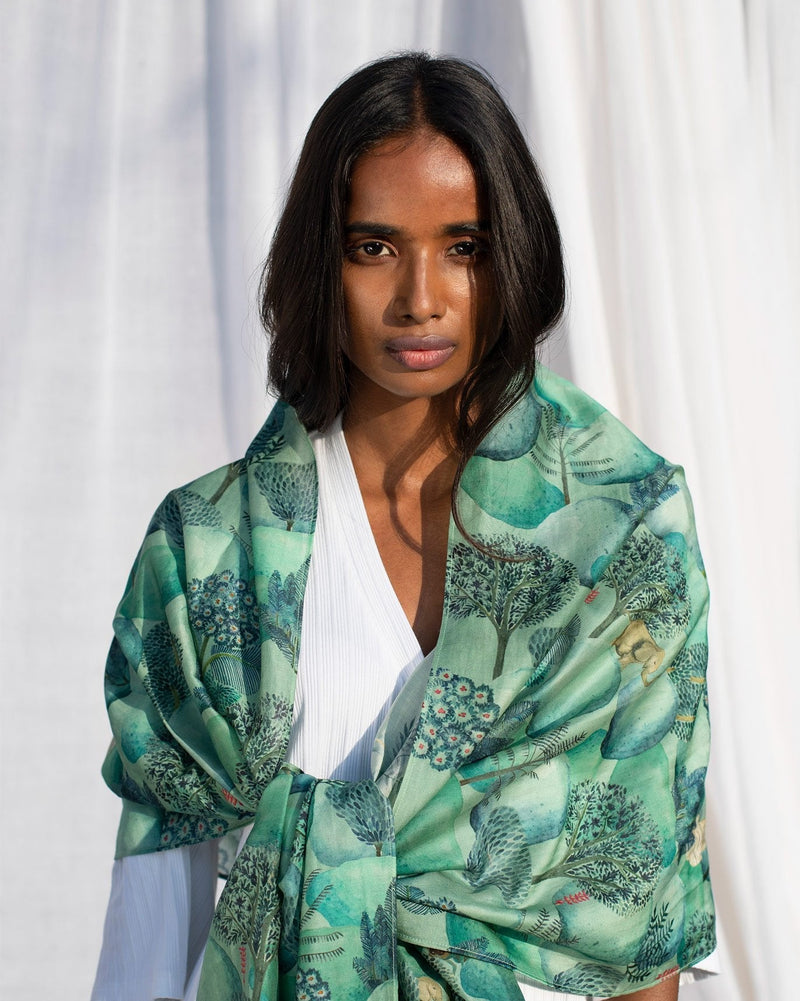 Mangrove Scarf - Blue
