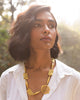 Africa Necklace With Turtle - Gold