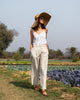 Mirage Pleated Pants - Natural