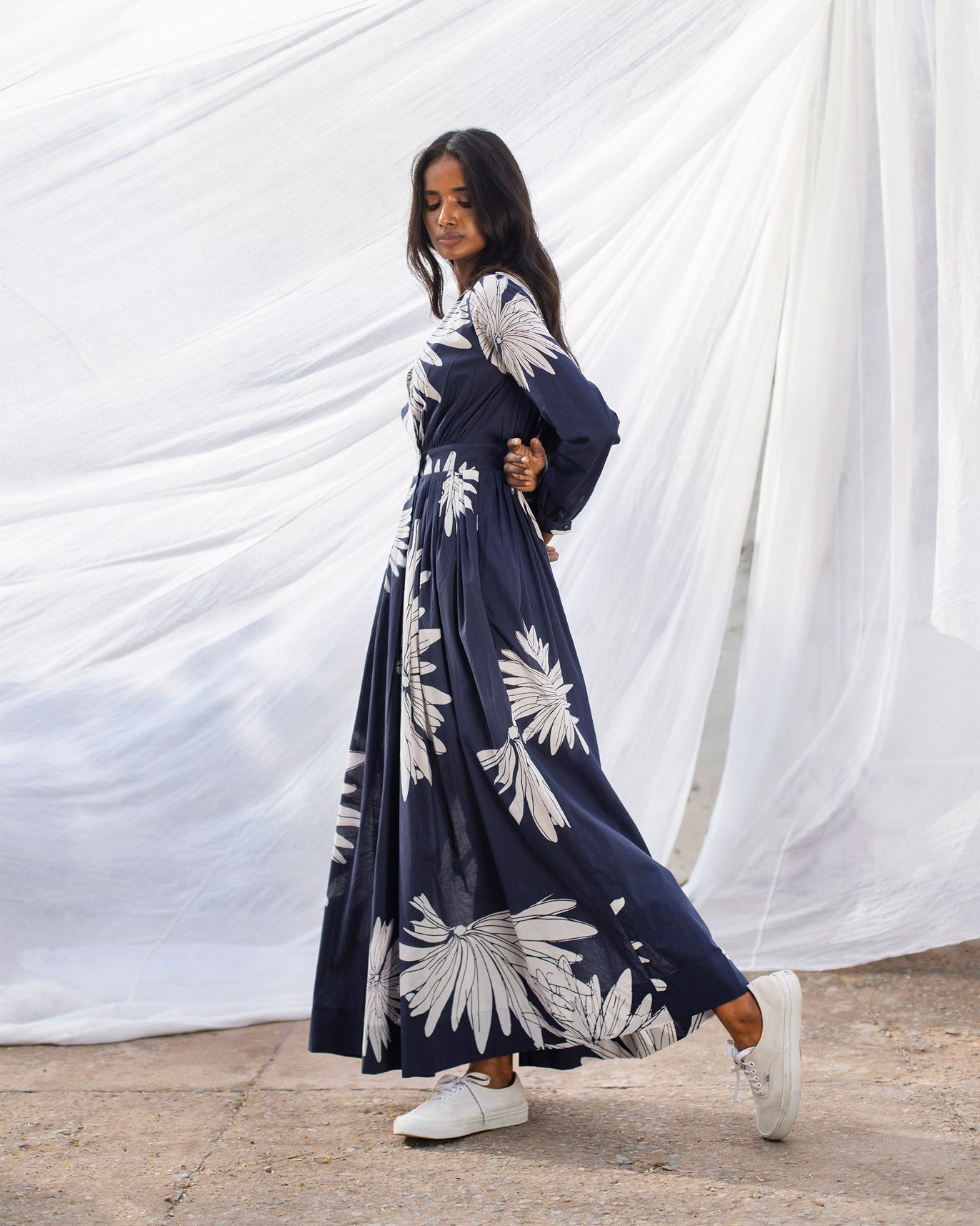 Nico Dress - Navy