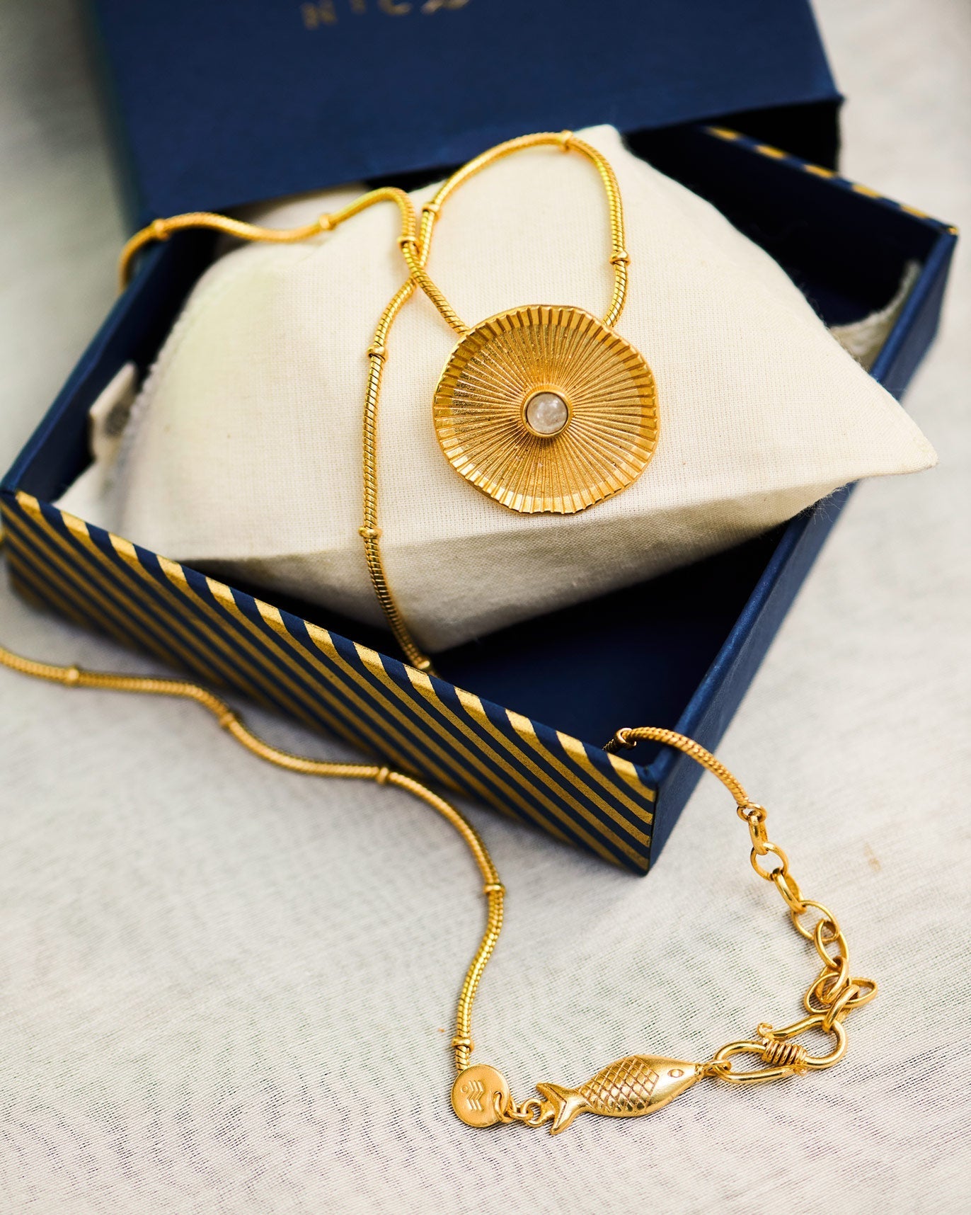 Lily Pond Necklace