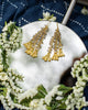 Labradorite Droplet Earrings