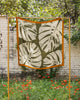 Palm Scarf - Brown