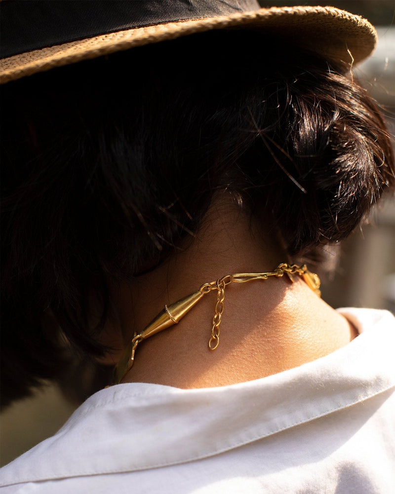 Africa Necklace - Gold