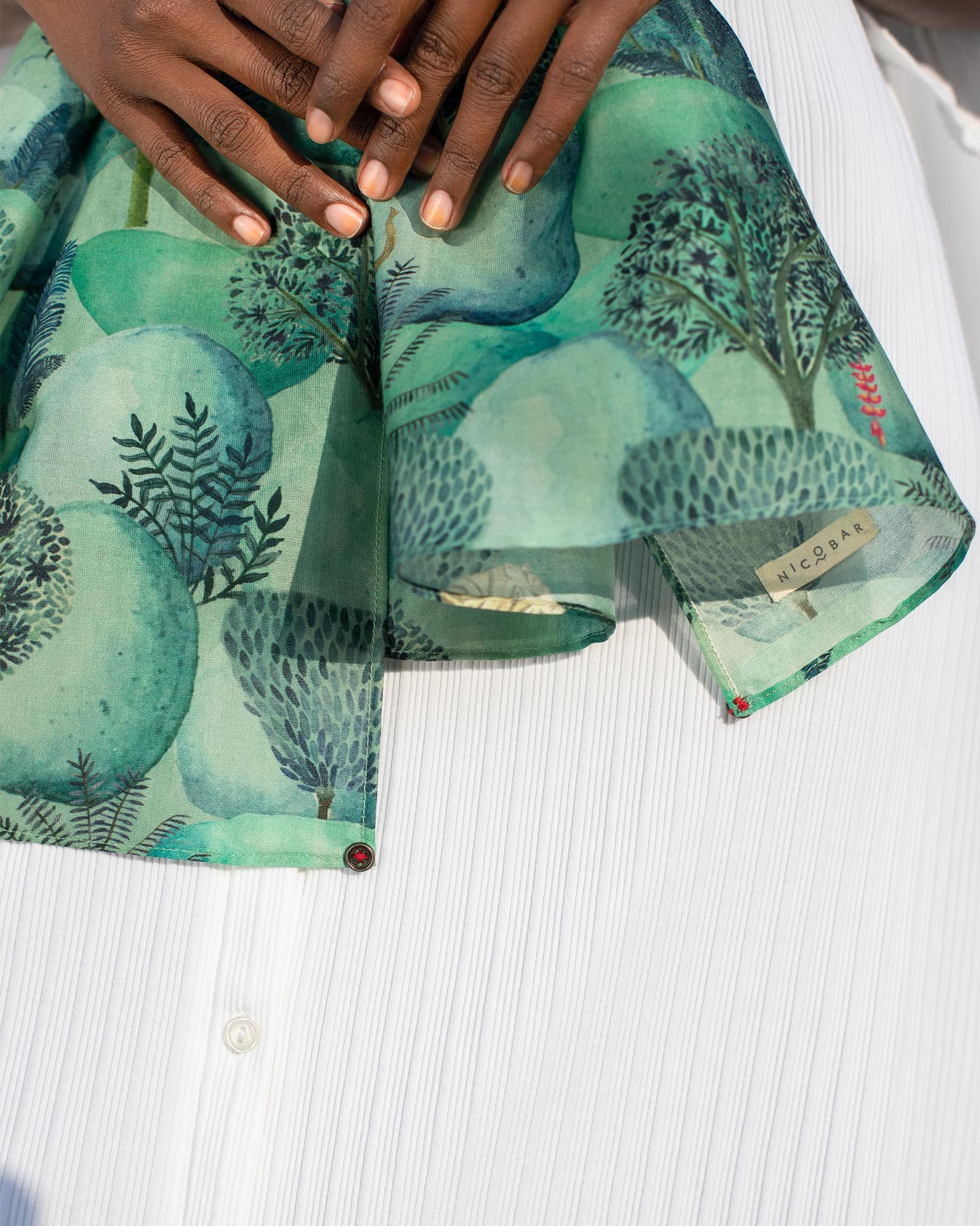 Mangrove Scarf - Blue