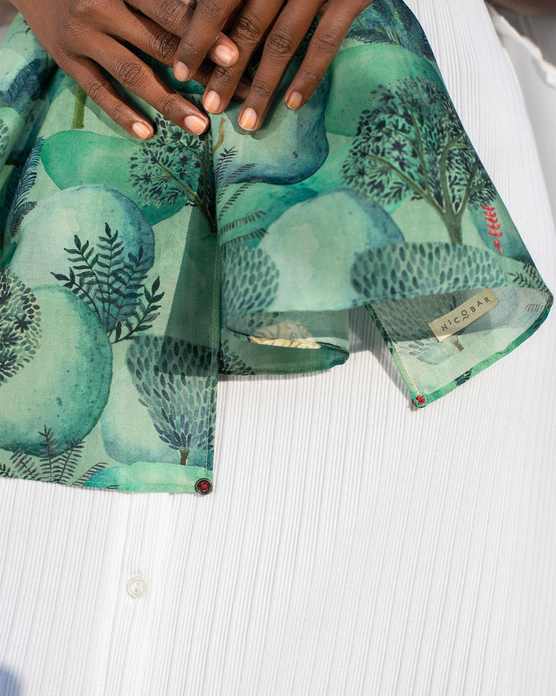 Mangrove Scarf - Blue