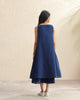 Double Layer Dress - Indigo