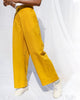 High Waist Pants - Ochre