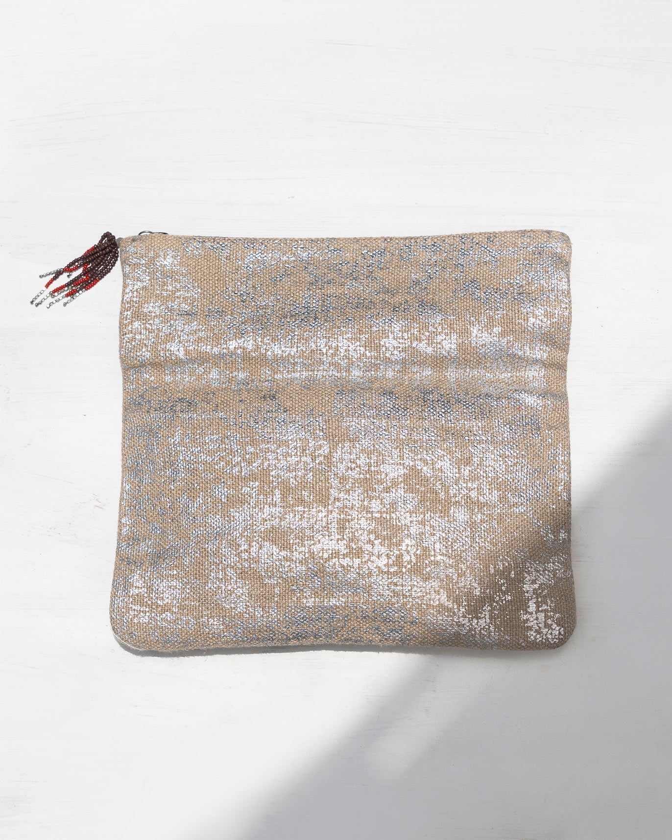 Fold Over Foiled Clutch