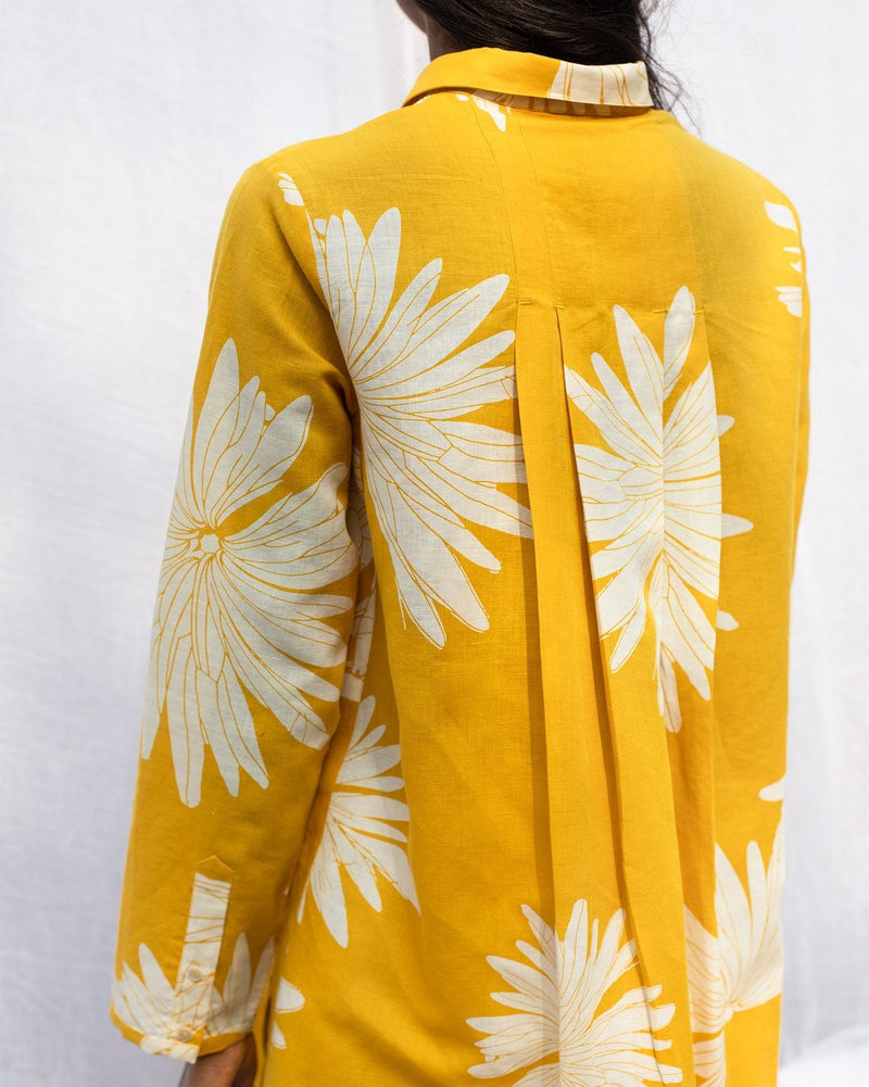 High-Low Shirt - Ochre