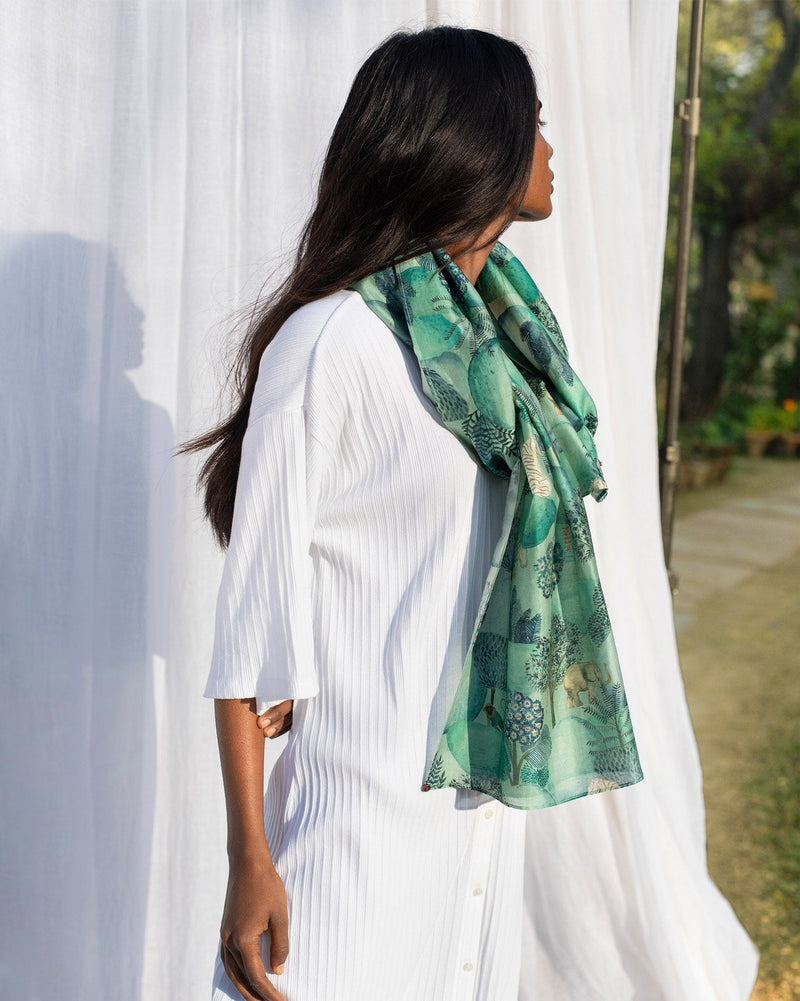 Mangrove Scarf - Blue