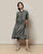 Pleated Shirt Dress - Charcoal